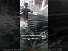 نظام التحكم في محرك السيرفو باستخدام PLC لآلة لف حواف صندوق جابيون ذات الالتواء المزدوج