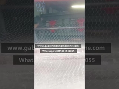 مربع غابيون 4 ملم شبكة غابيون غابيون صناعة الماشين المفرش خط الإنتاج