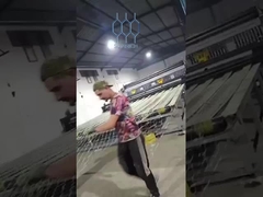 خط آلة الغابيون الآلي بالكامل من تصويب الأسلاك إلى التعبئة سعة الأسلاك -6 مم