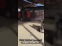 آلة شبك الغابيون العاملة للعملاء في نيبال | الهندسة المدنية والسيطرة على الفيضانات