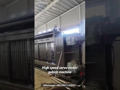 تشغيل آلة شبك الغابيون الذكية Servo | تثبيت المنحدرات والسيطرة على الفيضانات