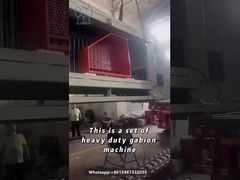 Heavy Duty Gabion Mesh Weaving Machine Exported to India | Riverbank Protection & Civil Engineering