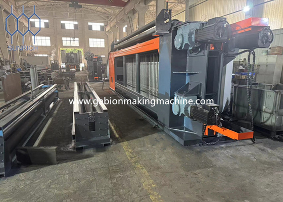 Gabion Mattress Machine For Riverbank Protection 6x2x0.3m Standard Size With 380N/mm Tensile Strength"