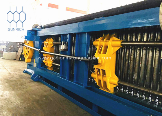 شراء سلك الفولاذ المغلف 66x88mm آلة غابيون الحد الأقصى للنسيج عرض 6300mm تصنيع عبر الإنترنت