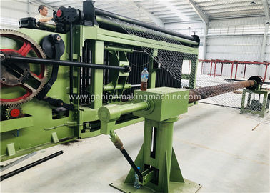 شراء تحكم PLC سلك آلة نسج PVC المغلفة لشبكة سداسي الأسلاك تصنيع عبر الإنترنت