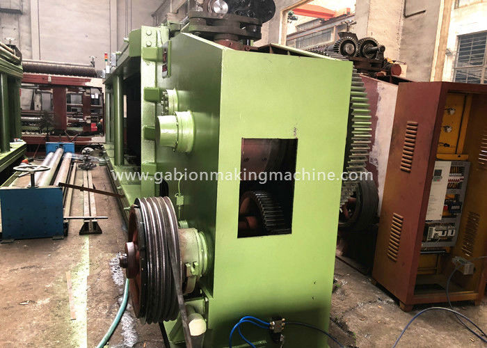 Gabion Wire Mesh Making Machine 60 X 80mm Mesh Size For Apartment / Greening