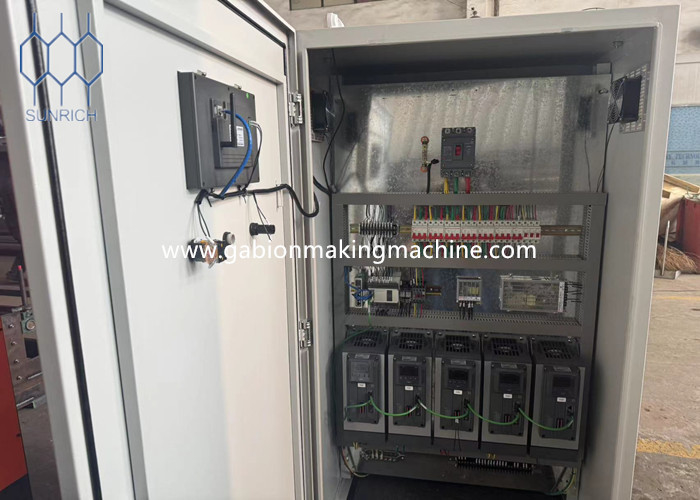 Speed Gabion Box Machine with Servo Motor Control System and 30 Hole/min Production Speed