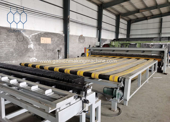 2.7-4.0mm الغلف أو PVC مغلفة الأسلاك غابيون تصنيع آلة غابيون آلة 30kW