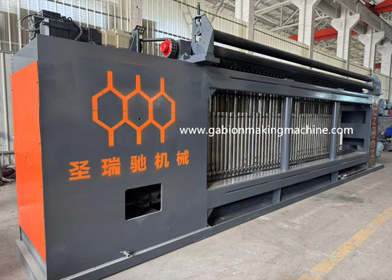 SRC-100-2 خط إنتاج شبك الغابيون الأوتوماتيكي بالكامل بعرض نسج 4500 مم